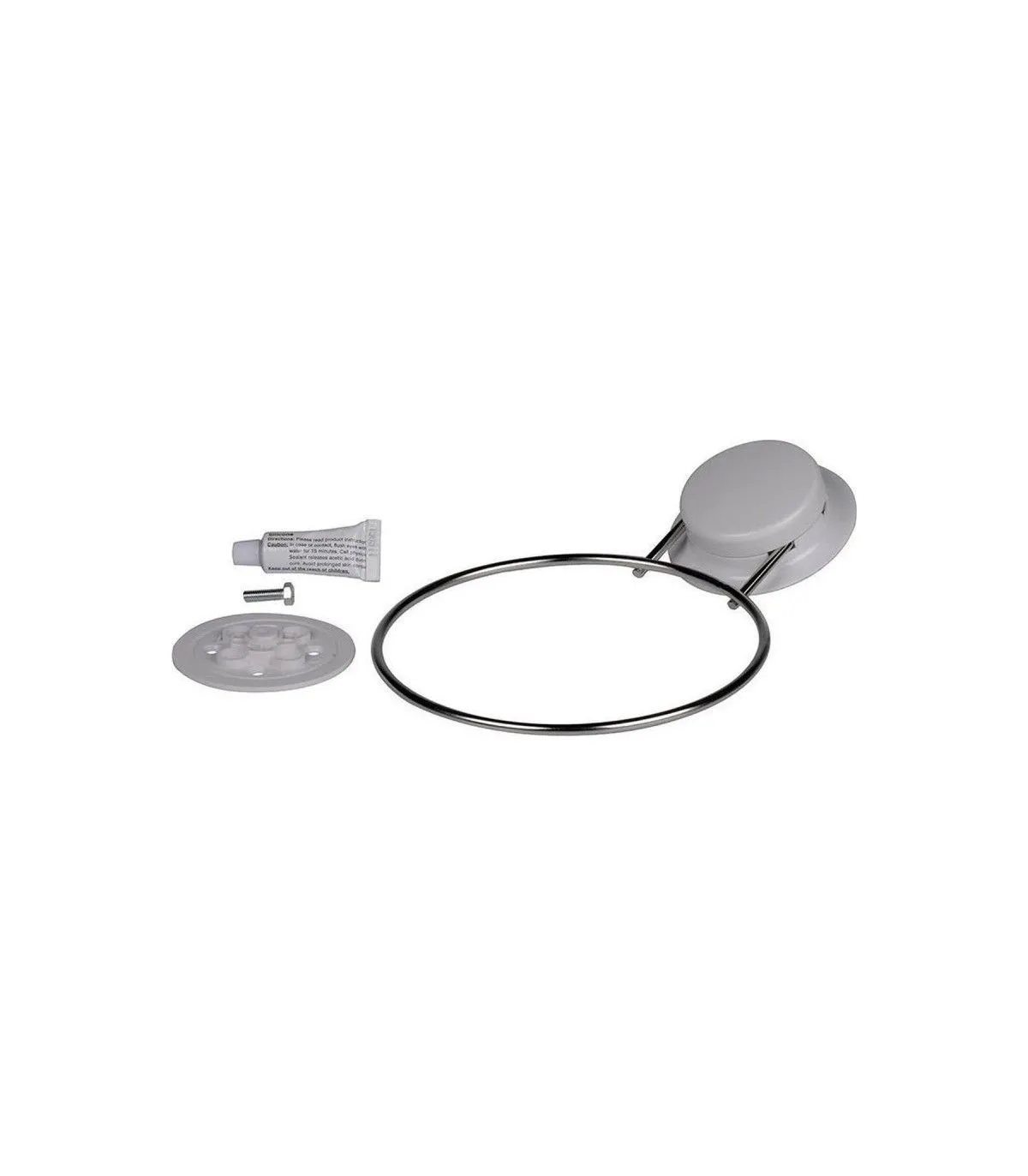 Dəsmal asmaq üçün Alpina Towel ring with suction cup 15x20cm (8711252901510)