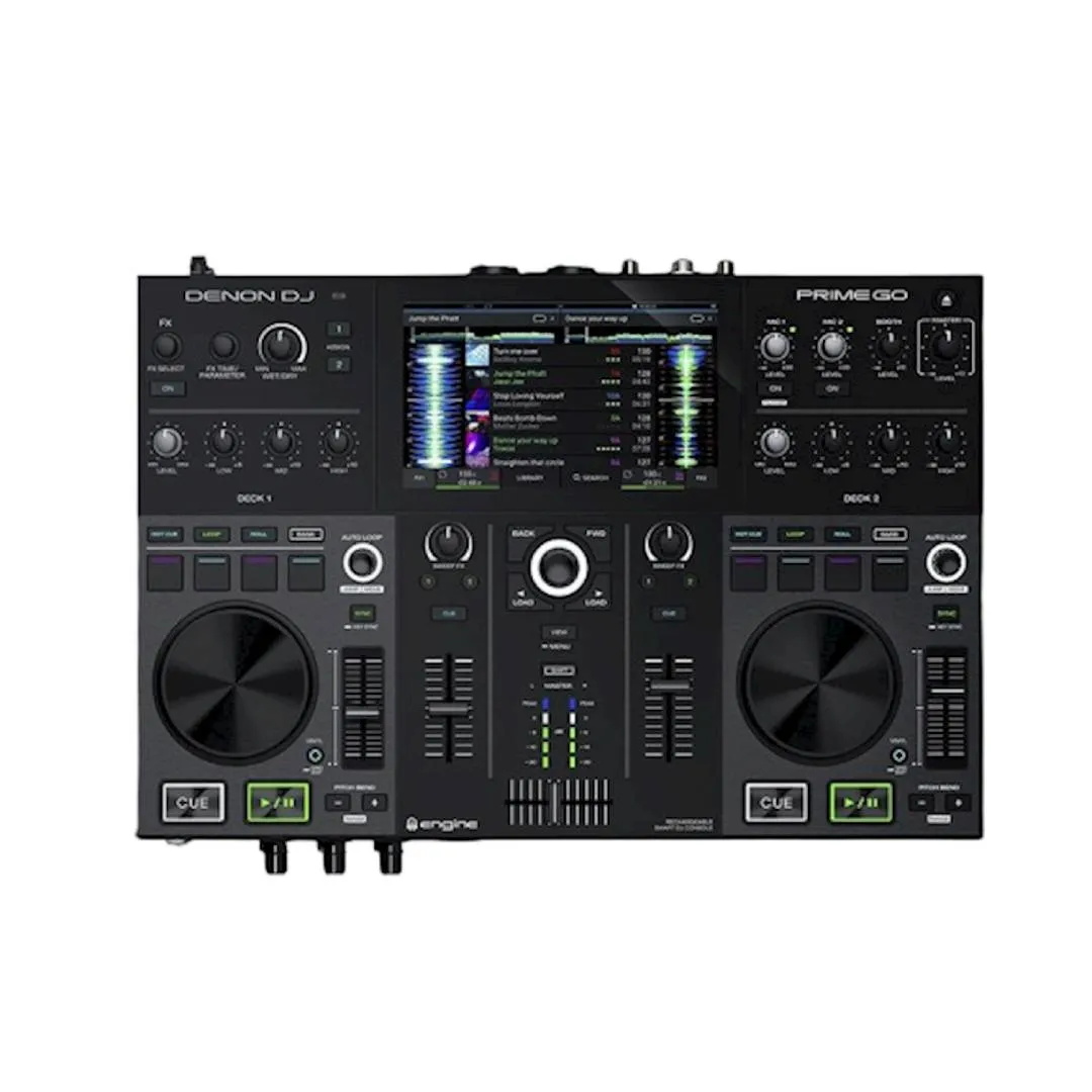 DJ kontrol cihazı Denon Prime GoPortable with Battery (PRIMEGOXEU)