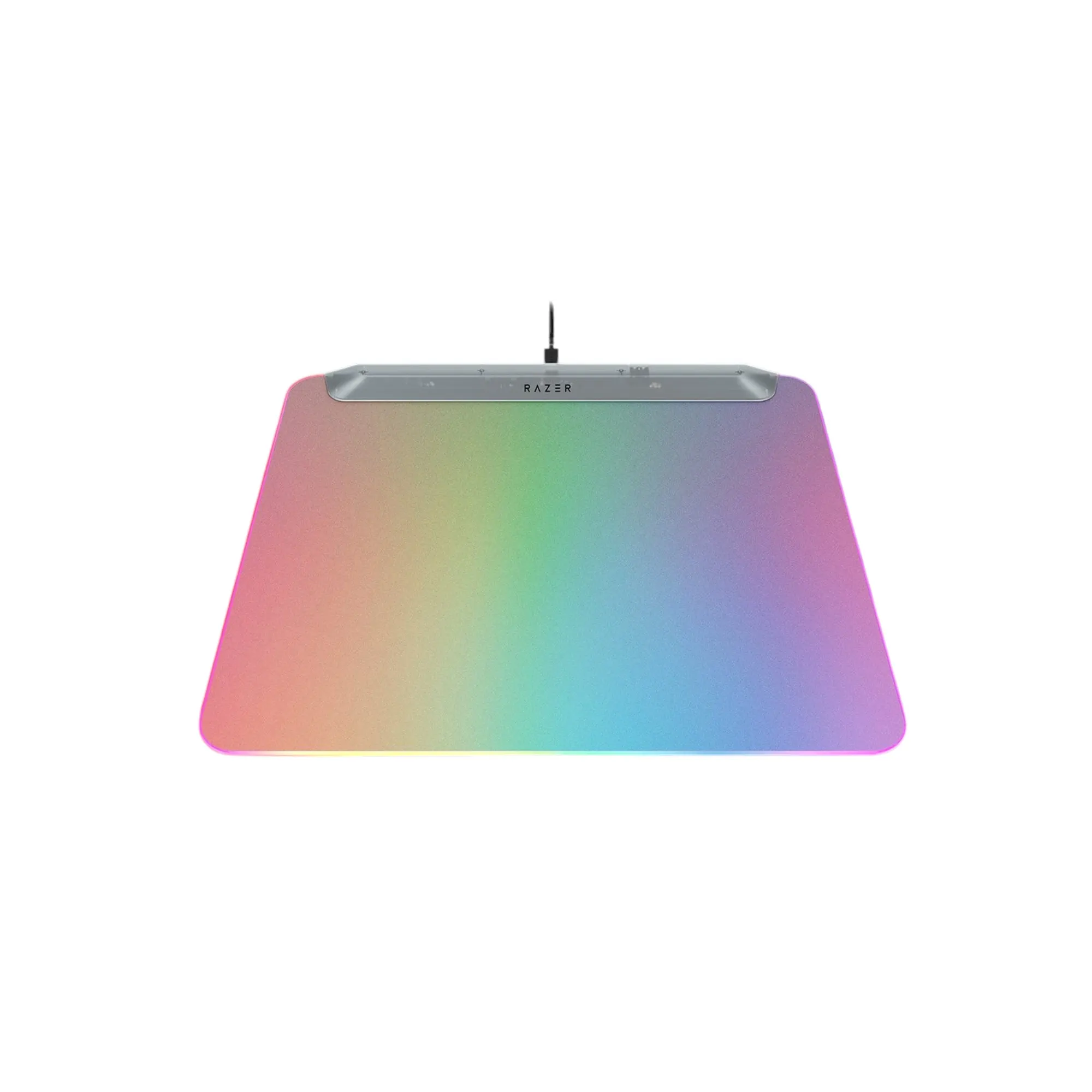 Kompüter siçan altlığı Razer Mouse Pad Firefly V2 Pro, M (360x278x4.6mm), RGB, Phantom White Ed.(RZ02-04920400-R3M1)