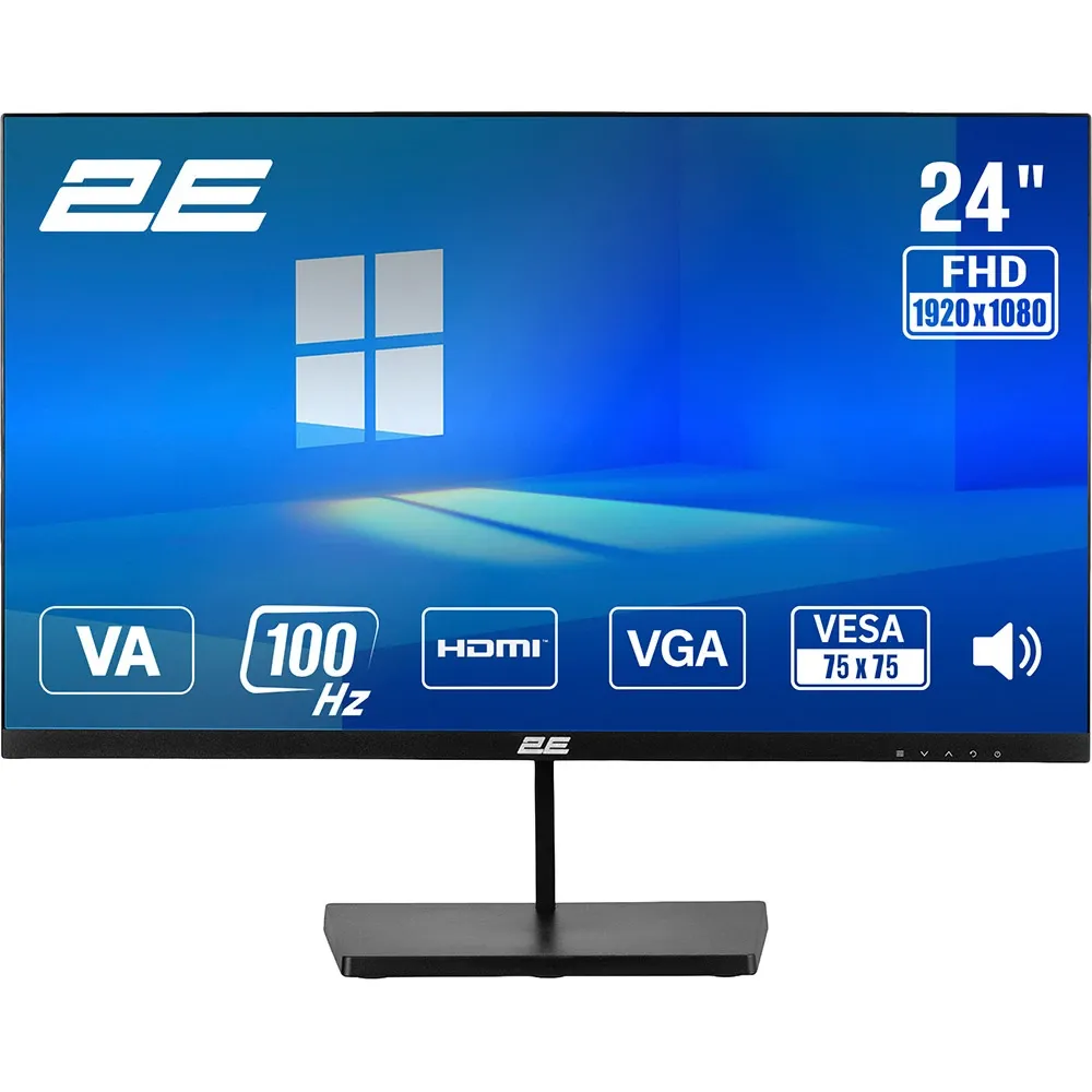 Monitor 2E 23.8" B2425B D-SUB/HDMI/MM/VA/100HZ/ FREESYNC (2E-B2425B-01.EU)