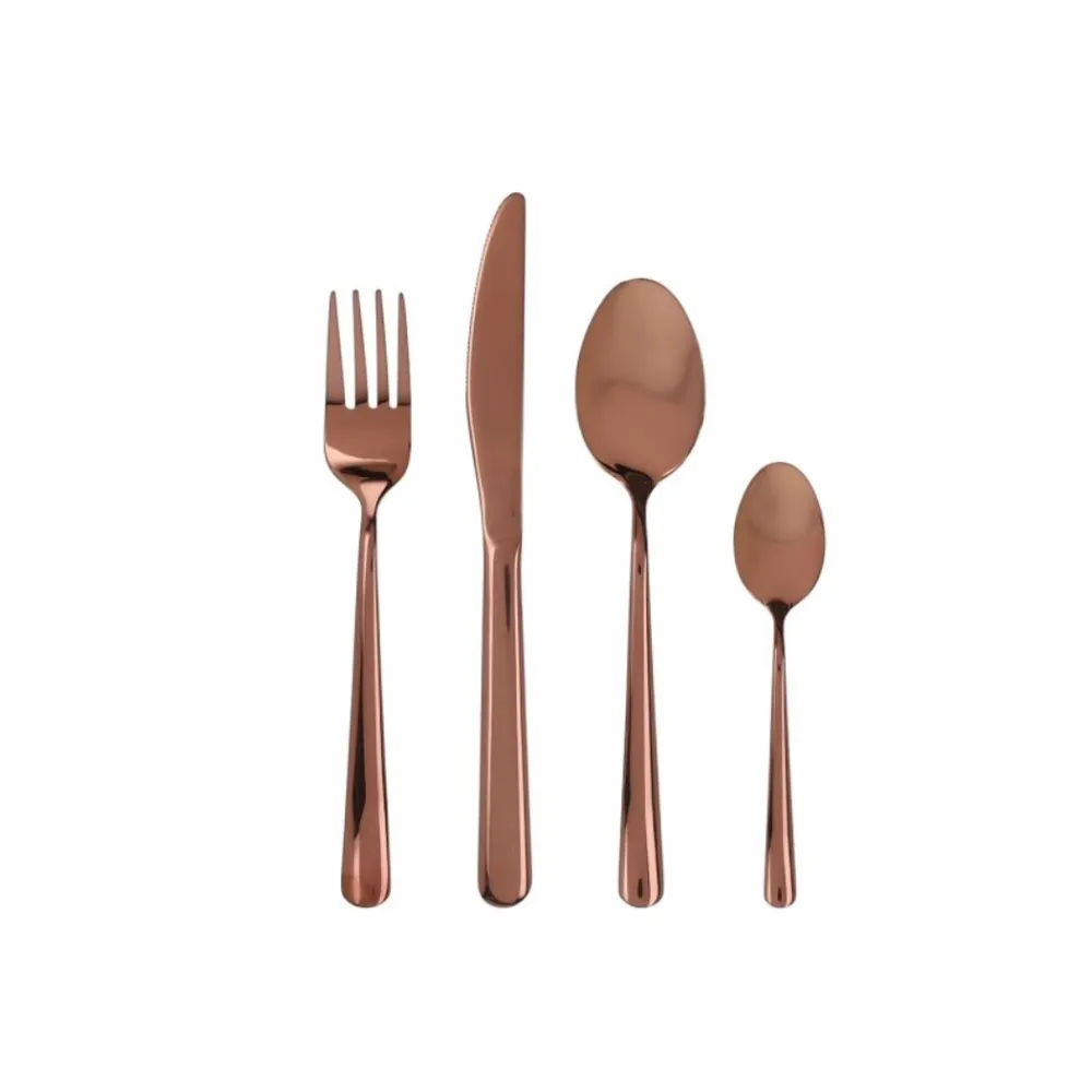 Çəngəl bıçaq dəsti Tognana Antony Elements, 24 parça / 6 nəfərlik, Copper Mirror (R7799246278)