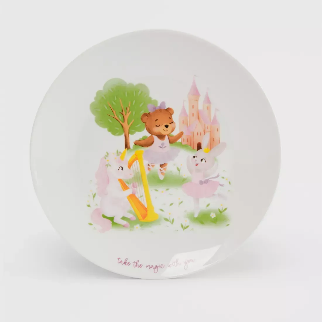 Uşaq yemək dəsti Anna Lafarg Fabulous Animals, 3 parça (ANLAF-HYMJ-D25-41)