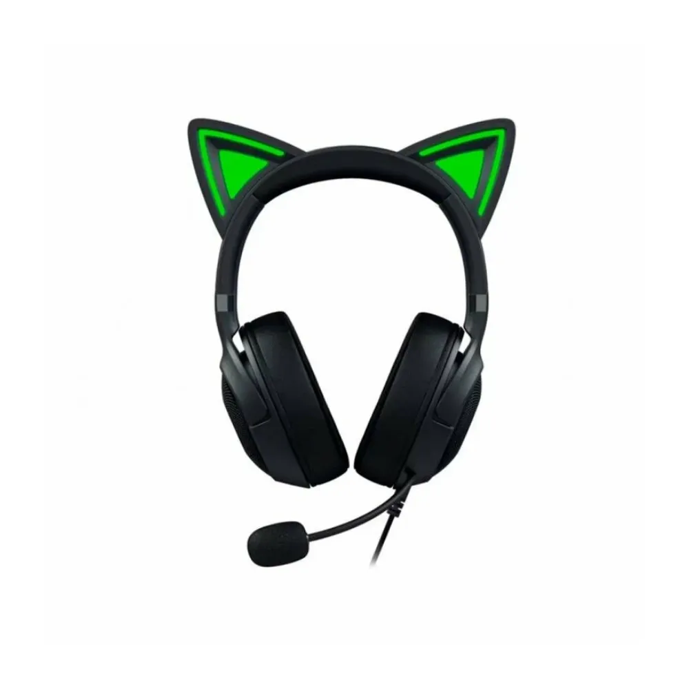 Uşaqlar üçün simli oyun qulaqlığı Razer Kraken Kitty V2, Black (RZ04-04730100-R3M1)
