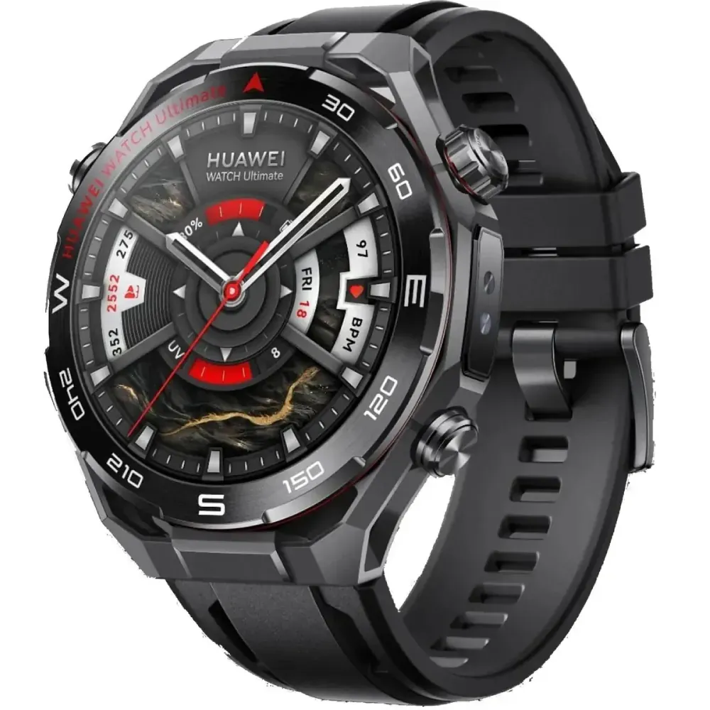 Smart saat HUAWEI Watch Ultimate 2, Black (55020GBK)