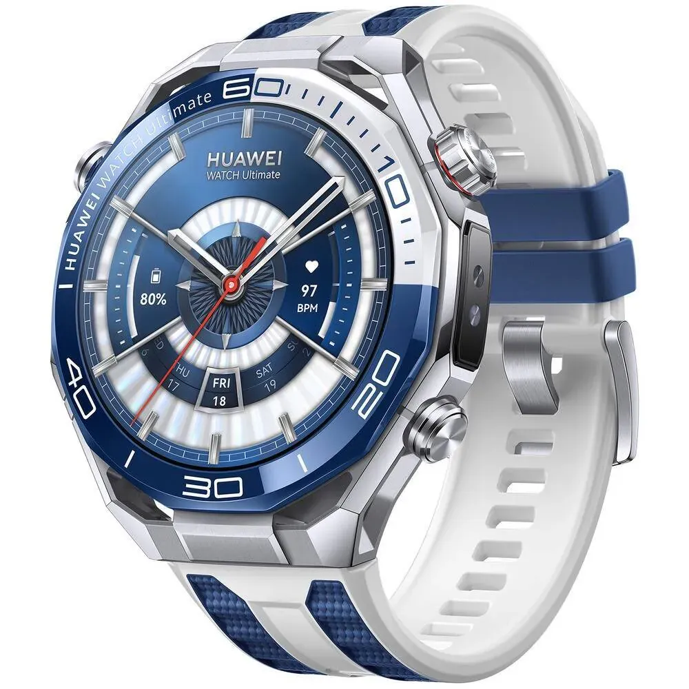 Smart saat HUAWEI Watch Ultimate 2, Blue (55020GBJ)