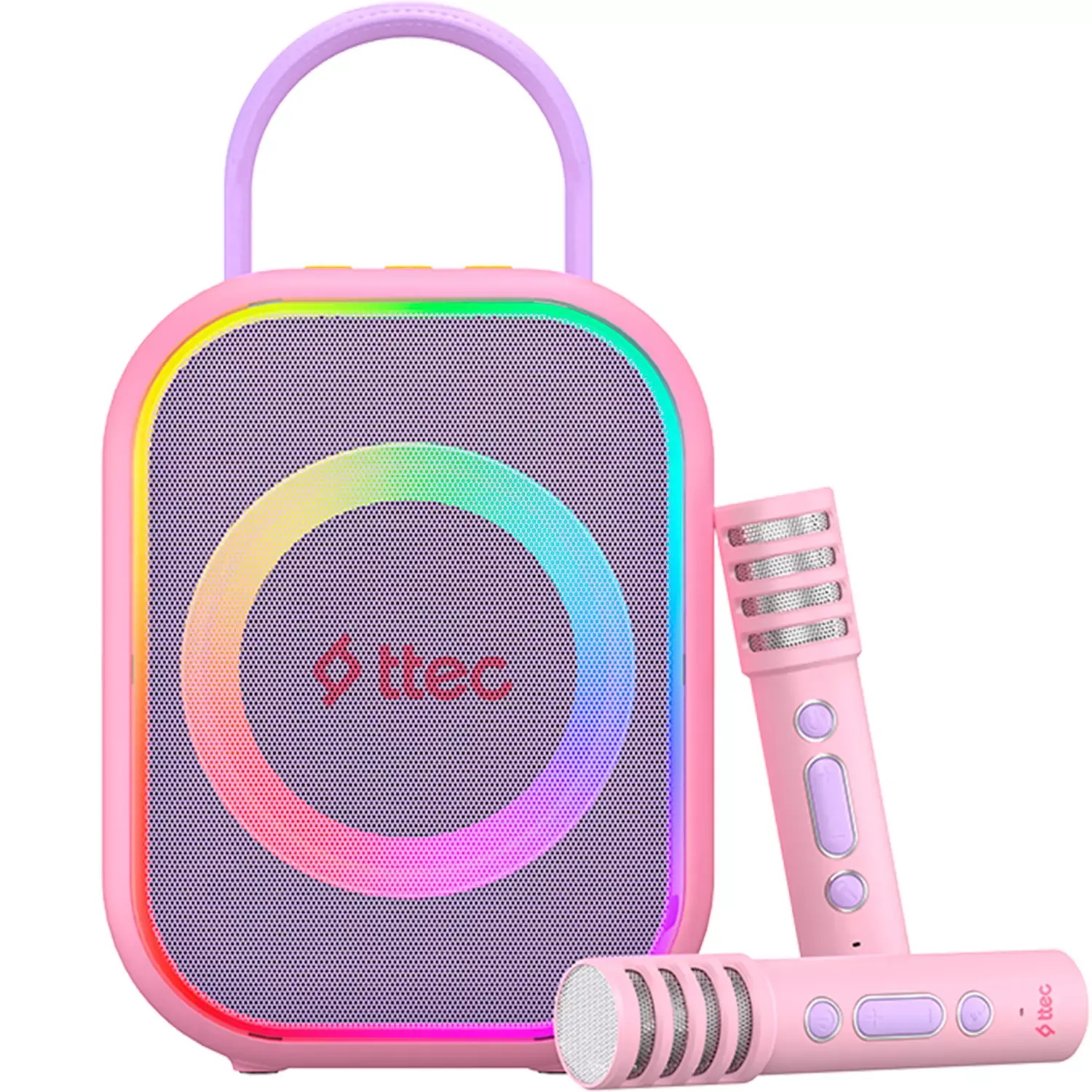 Simsiz uşaq karaoke dəsti Ttec VocalMate Portable, Ballerina Pink (2BH18BP)
