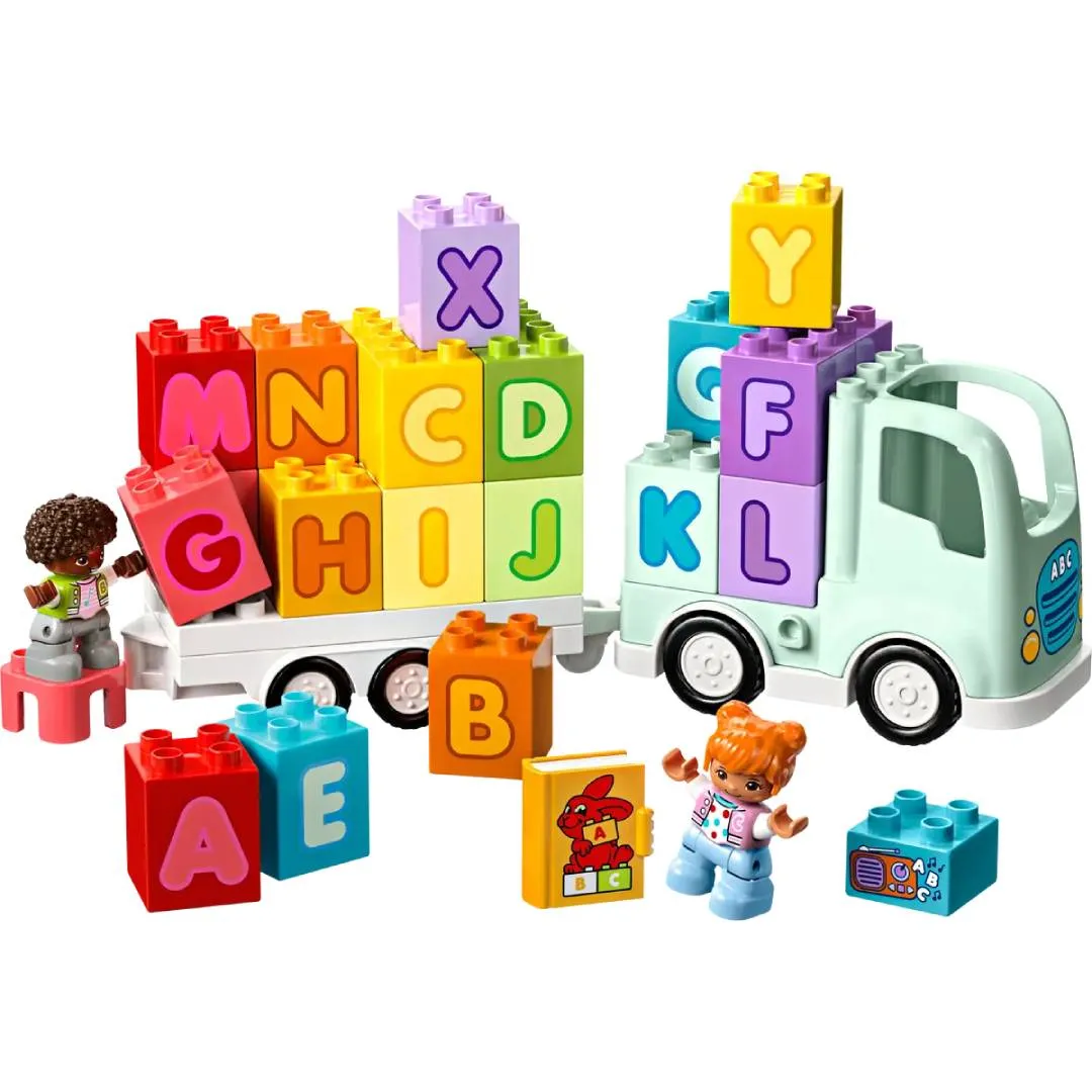 Konstruktor LEGO Duplo Town Əlifba yük maşını (10421)