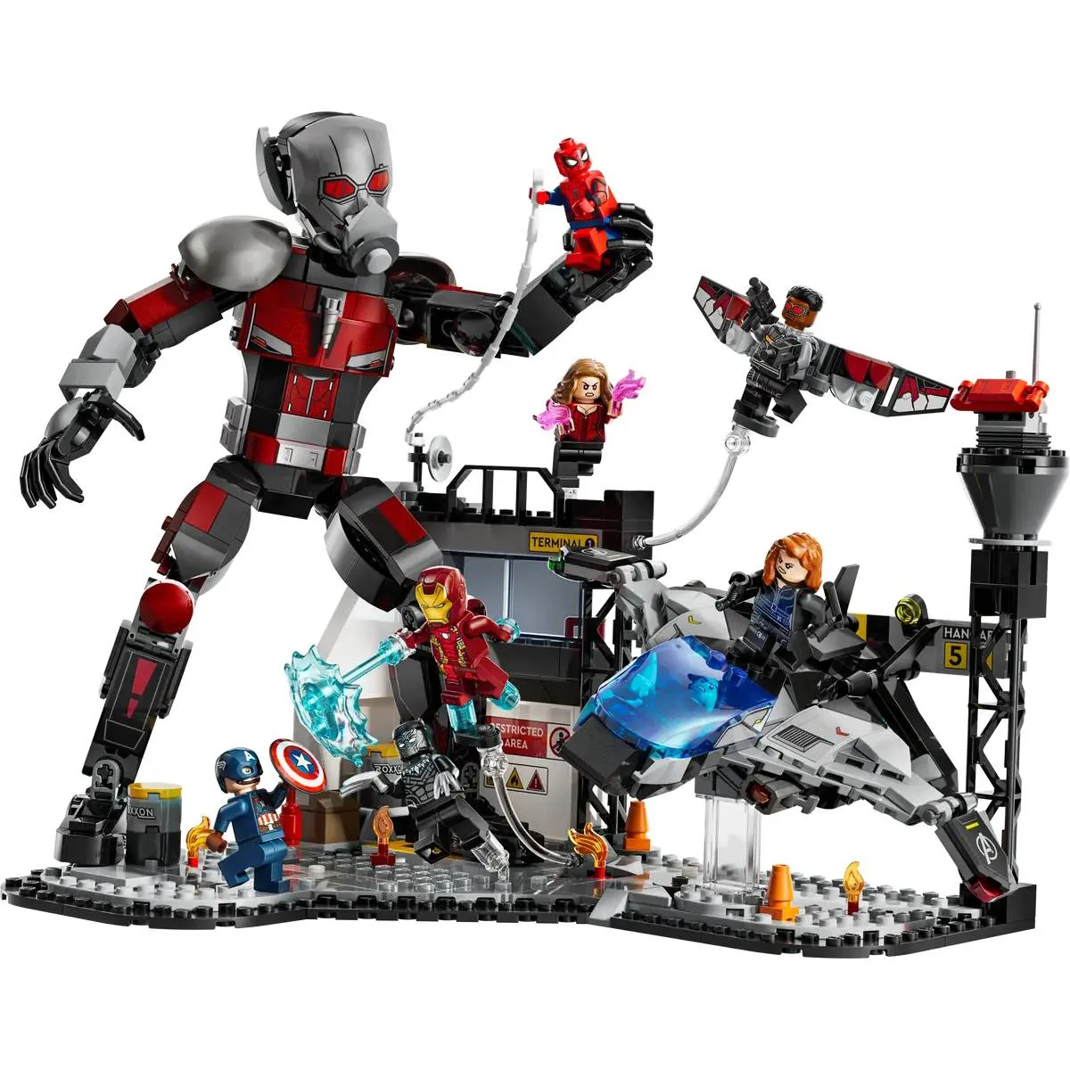 Konstruktor LEGO  Super heroes İlk qisasçı: Qarşıdurma macəralı döyüş (76314)